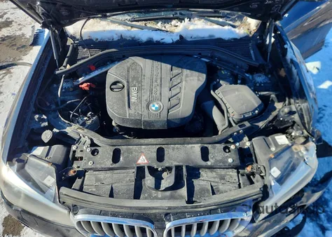 2016 BMW X3 xDrive28D из США, поврежденный, VIN 5UXWY3C5XG0N88395